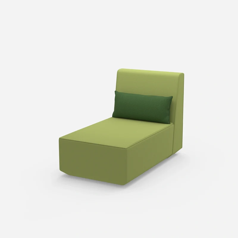 Moderner Longseat Sessel mit hoher Rückenlehne