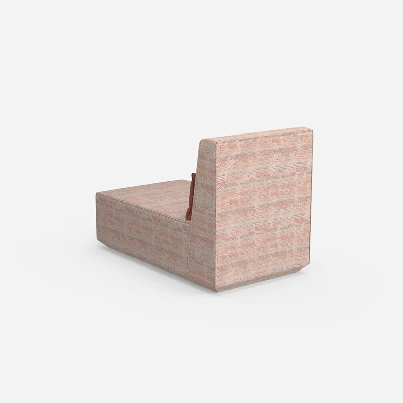 Moderner Longseat Sessel mit hoher Rückenlehne