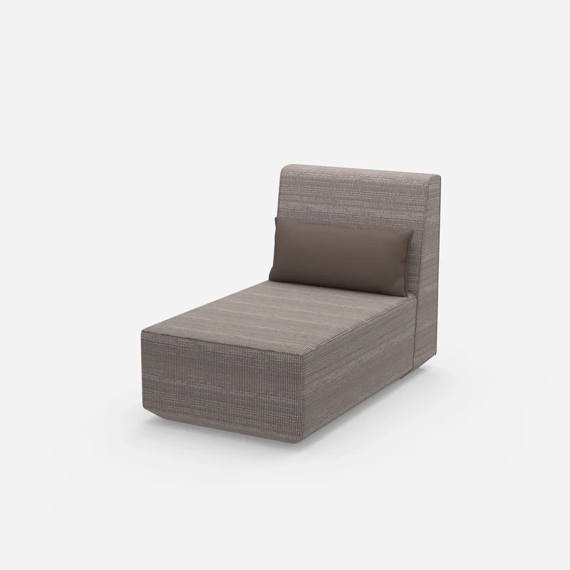 Moderner Longseat Sessel mit hoher Rückenlehne