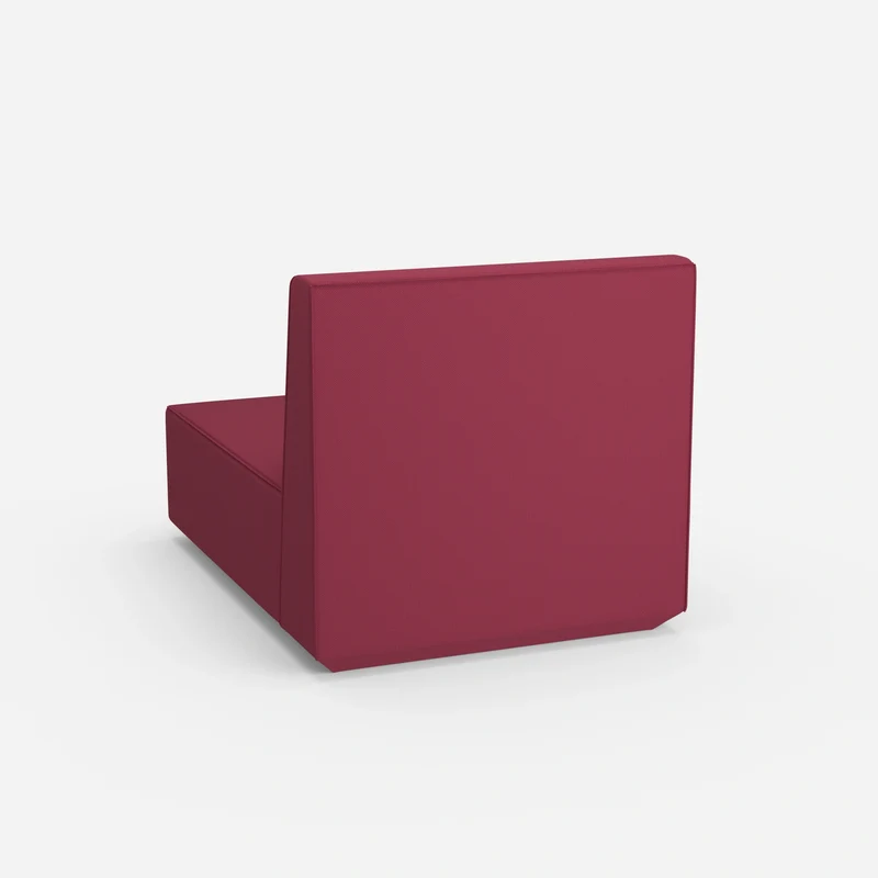 Rosa Recamiere 100 cm breit