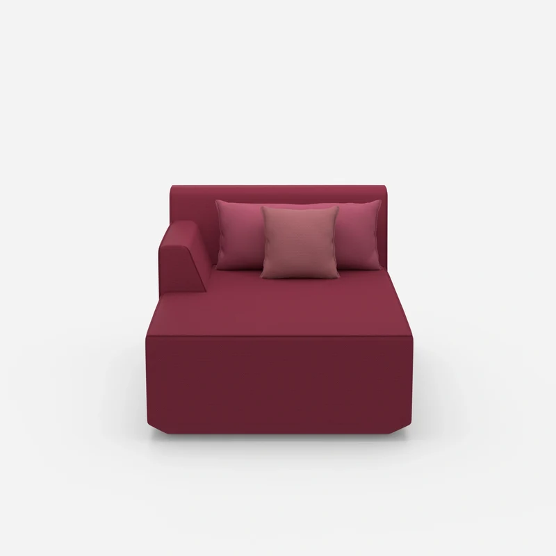 Recamiere in Rosa