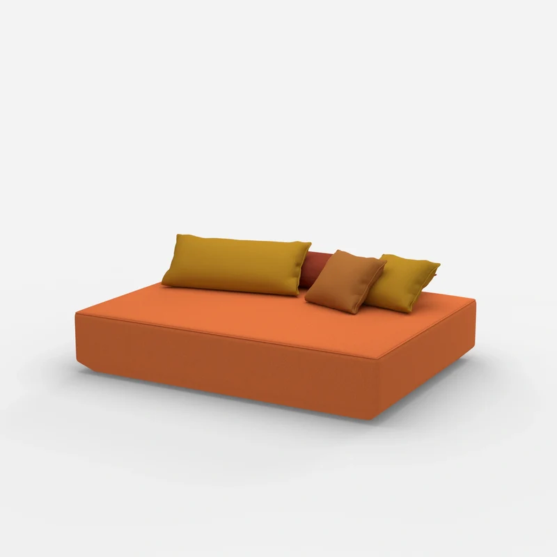 Moderner Pouf in groß