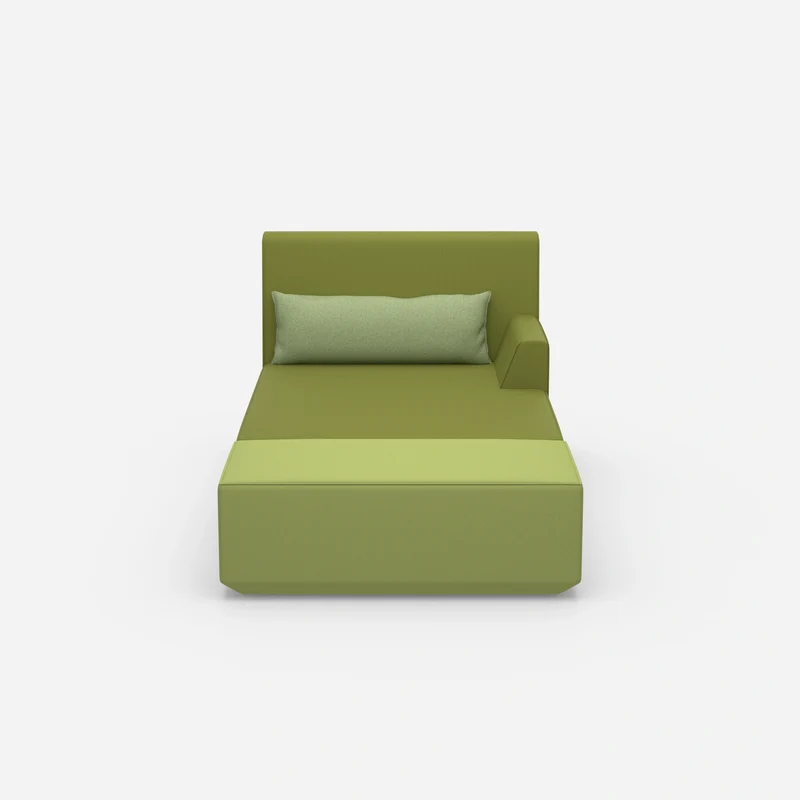 Moderne Recamiere zum Schlafen 120 cm breit