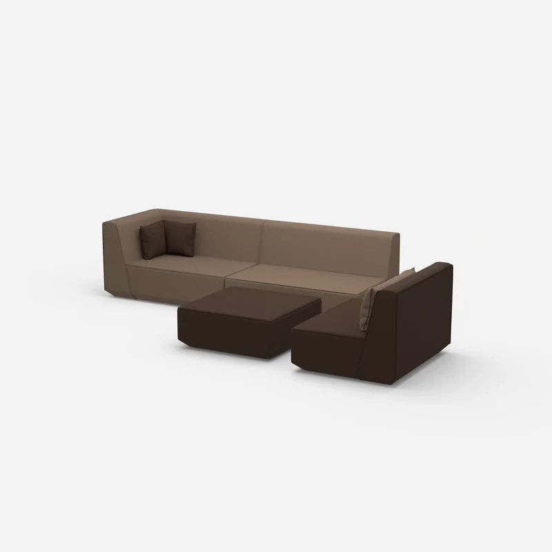 3er Sofa plus Sessel