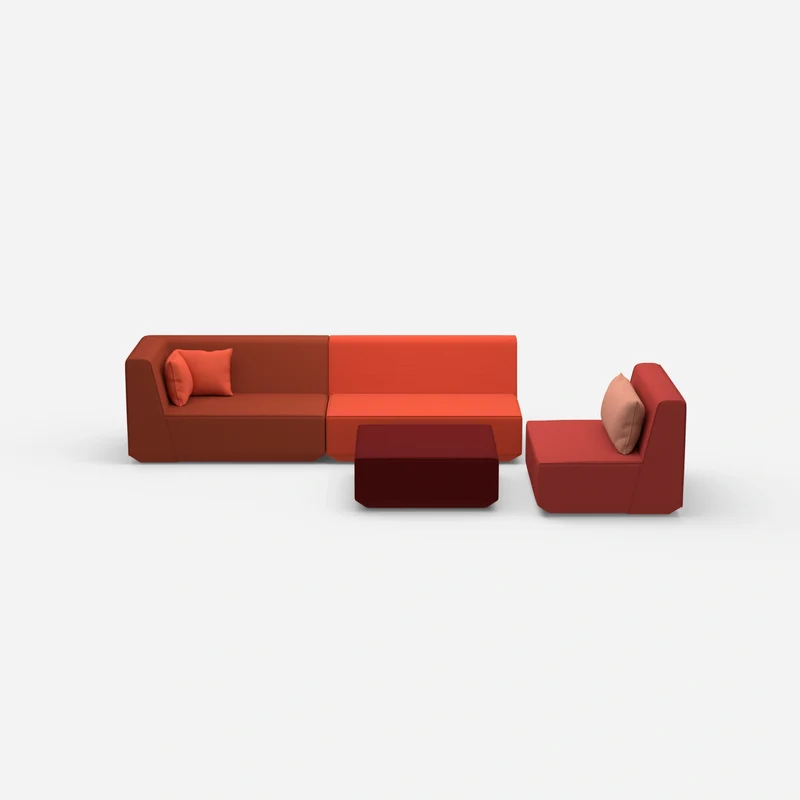 3er Sofa plus Sessel