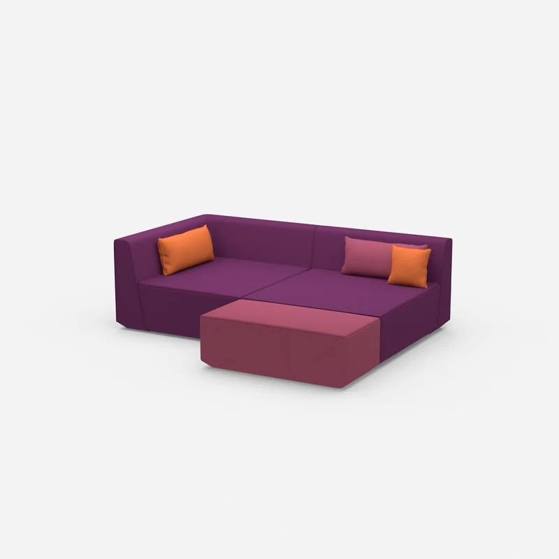 Eckcouch tiefe Sitzfläche