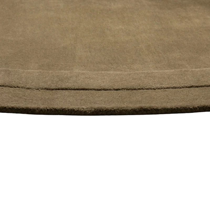 Tapis MICADONI Cloria Kaki 150x230cm Ovale en laine