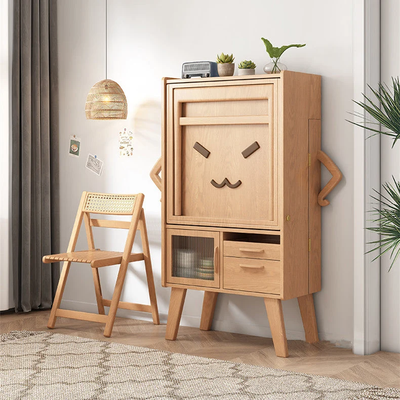 Table de buffet peu encombrante avec chaises pliantes