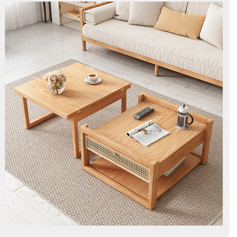 Table basse combinée déformable