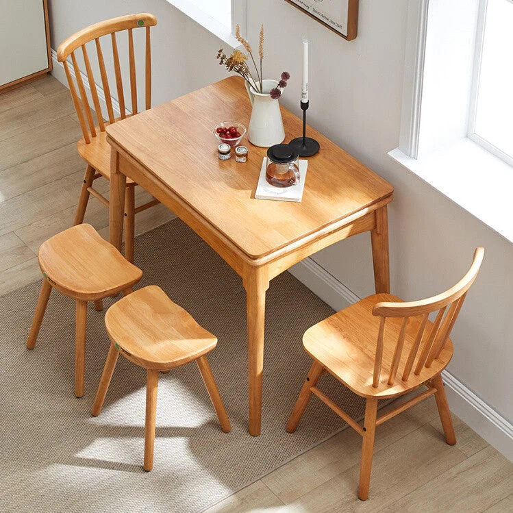 Table de salle à manger extensible à double plateau