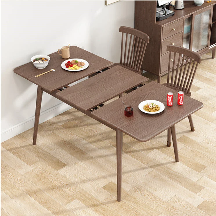 Table de salle à manger extensible minimaliste rectangulaire