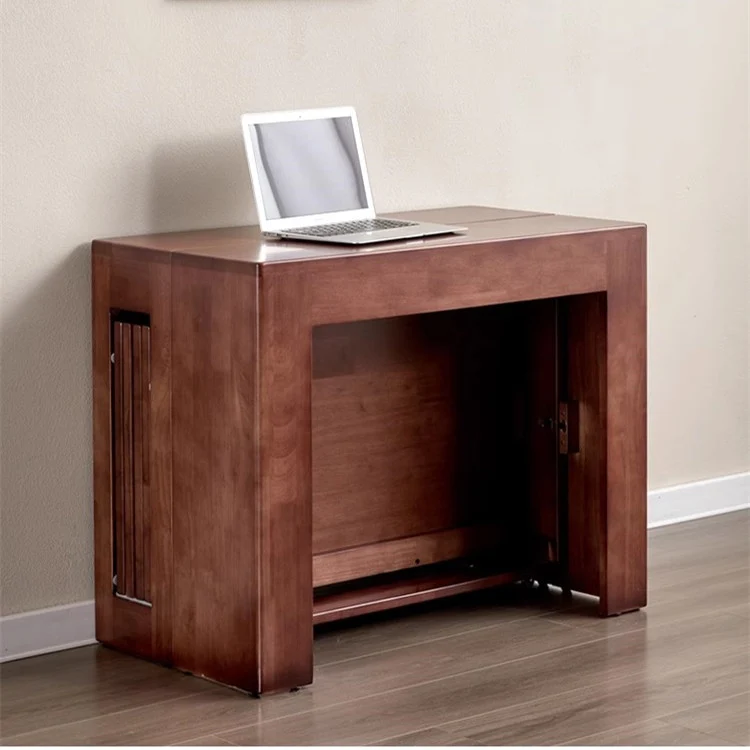 Table gain de place et extensible avec 4 rallonges