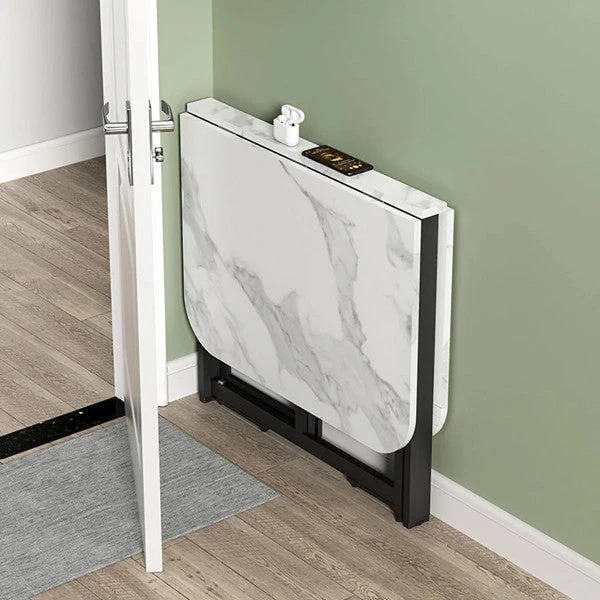 Table pliante peu encombrante à double abattant