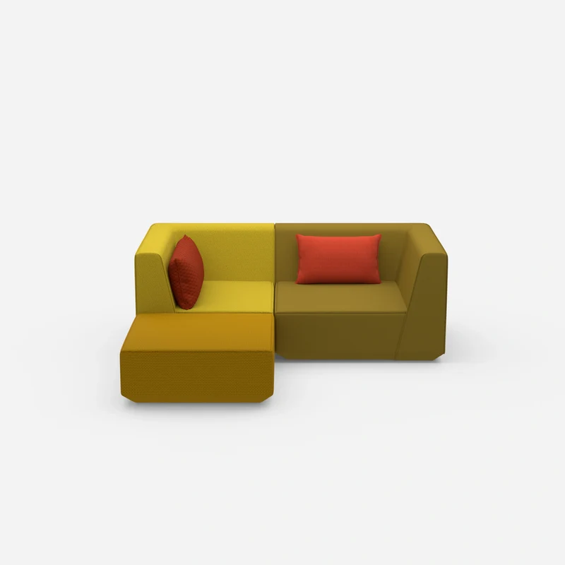 Ecksofa tief
