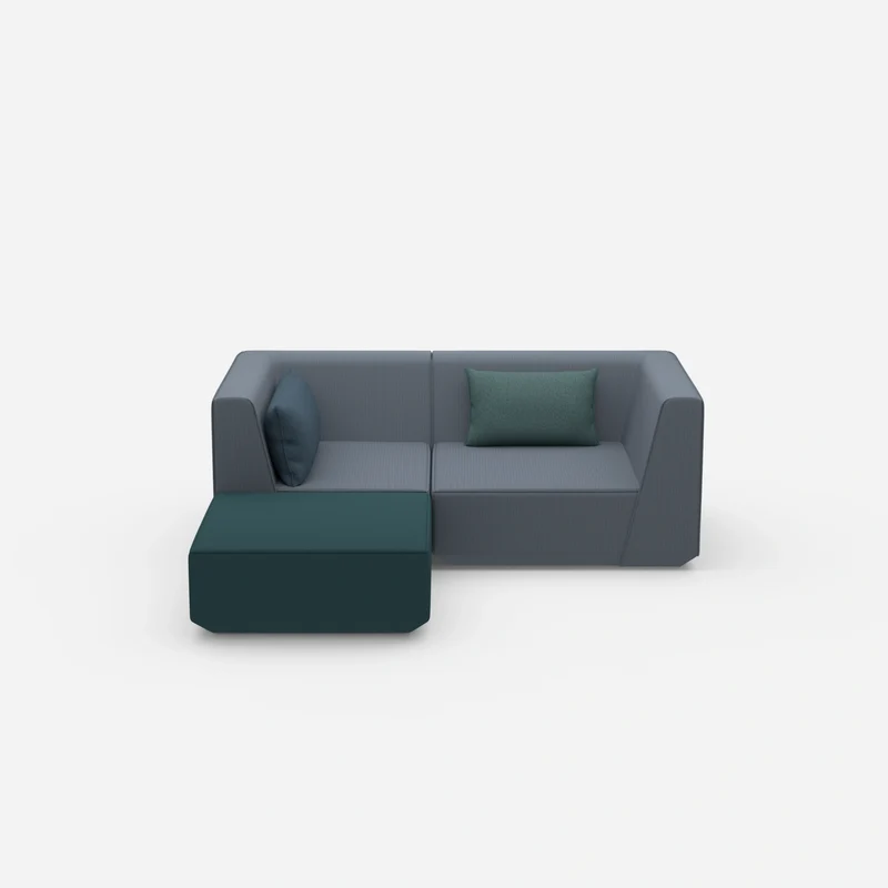Ecksofa tief