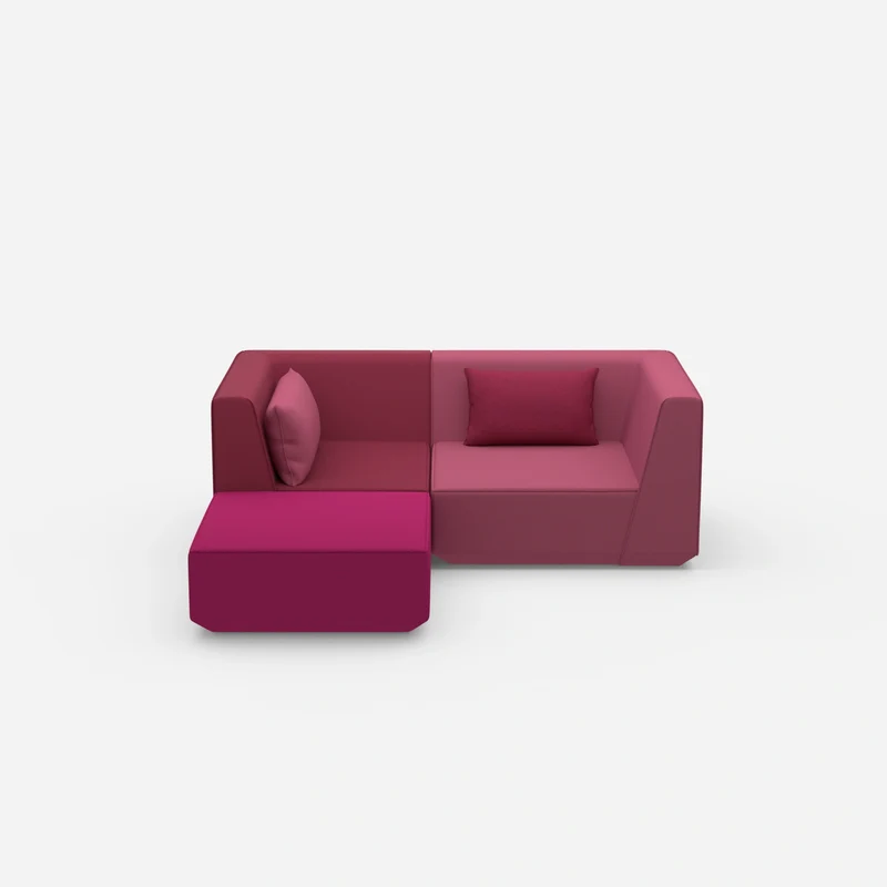 Ecksofa tief