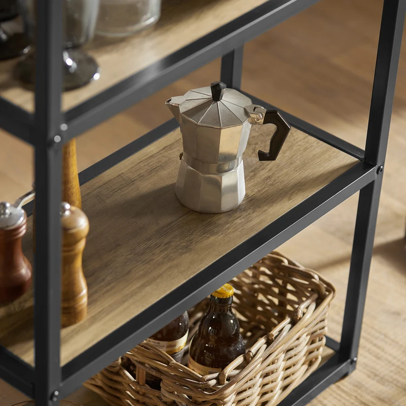 SoBuy OGT43-F Lot Table et 2 Tabourets de Bar, Ensemble Table de Bar + Chaises de Bar, Table de Bistrot, Mange-Debout