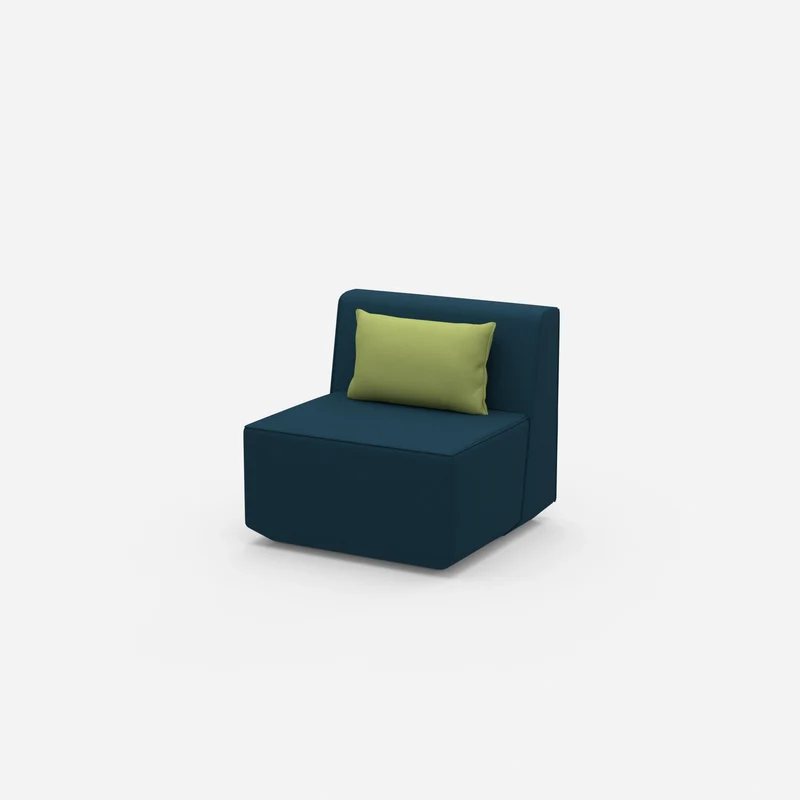Moderner Sessel ohne Lehne