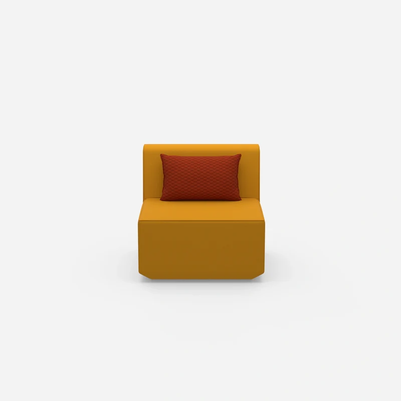 Moderner Sessel ohne Lehne