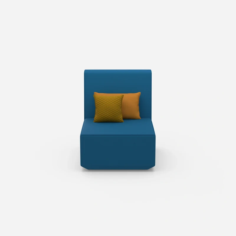 Sessel blau
