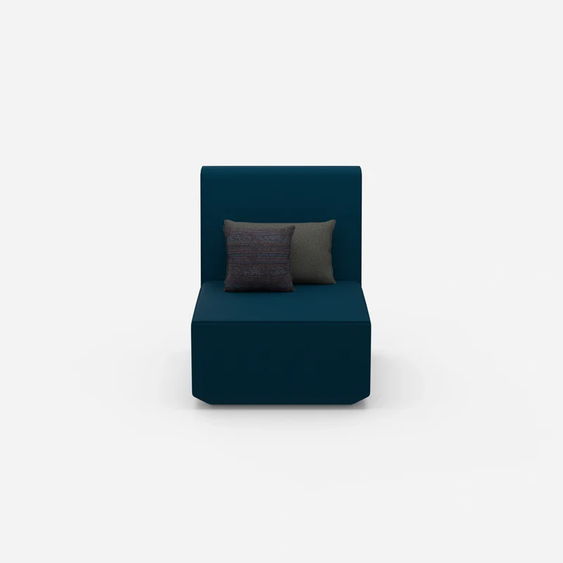 Sessel blau