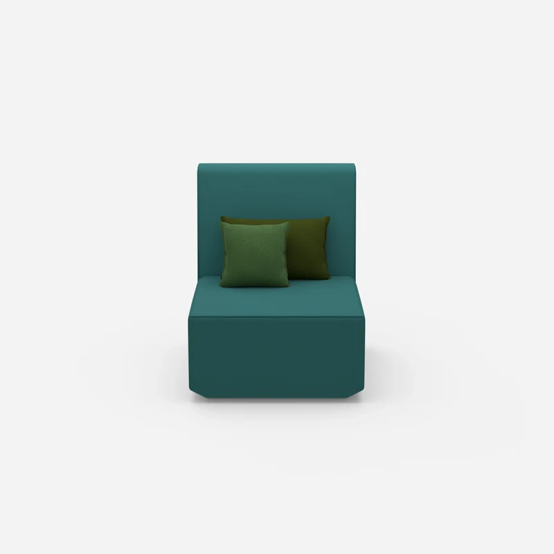 Sessel blau