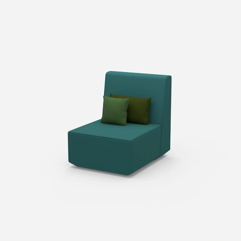 Sessel blau