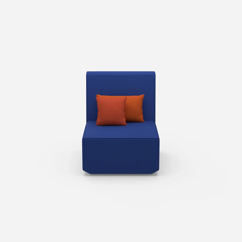 Sessel blau