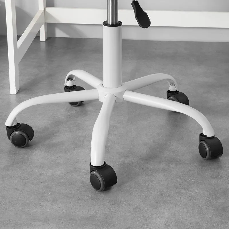 SoBuy FST64-W Chaise de Bureau Ergonomique Fauteuil Pivotant Chaise pour Ordinateur Hauteur