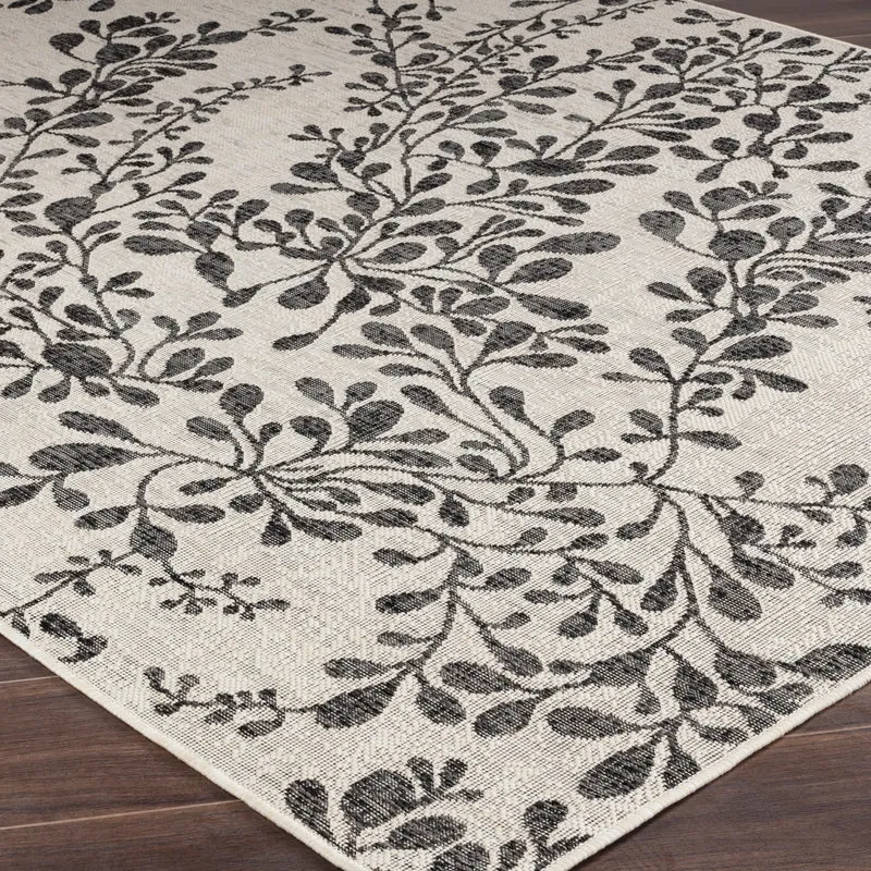 HASSELT Tapis d'Extérieur/Intérieur Ivoire/Gris 120x170