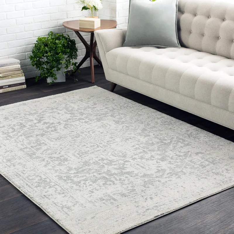Tapis Vintage Oriental Gris/Blanc Syracusa
