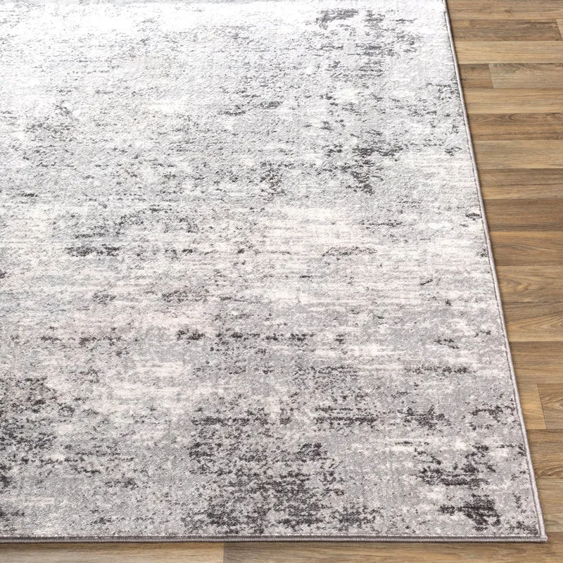 Tapis Abstrait Moderne Gris/Blanc Bangkok