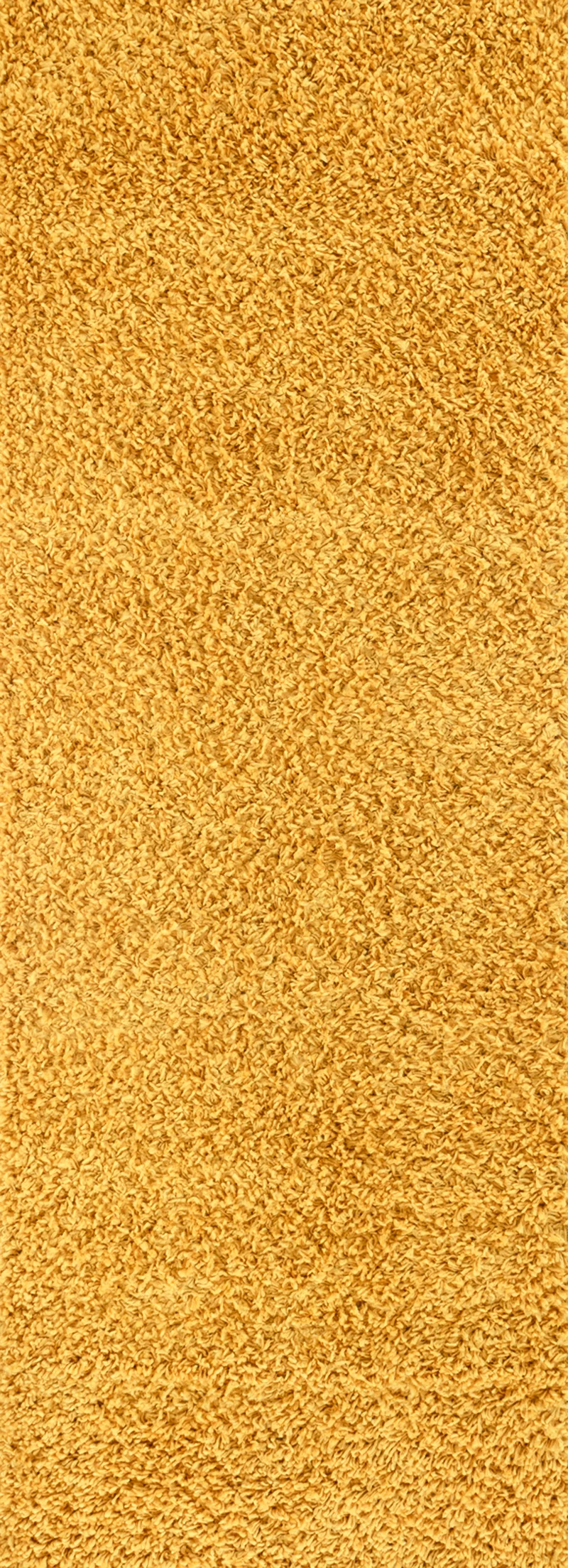 Tapis de Couloir Shaggy Moderne Jaune Boracay