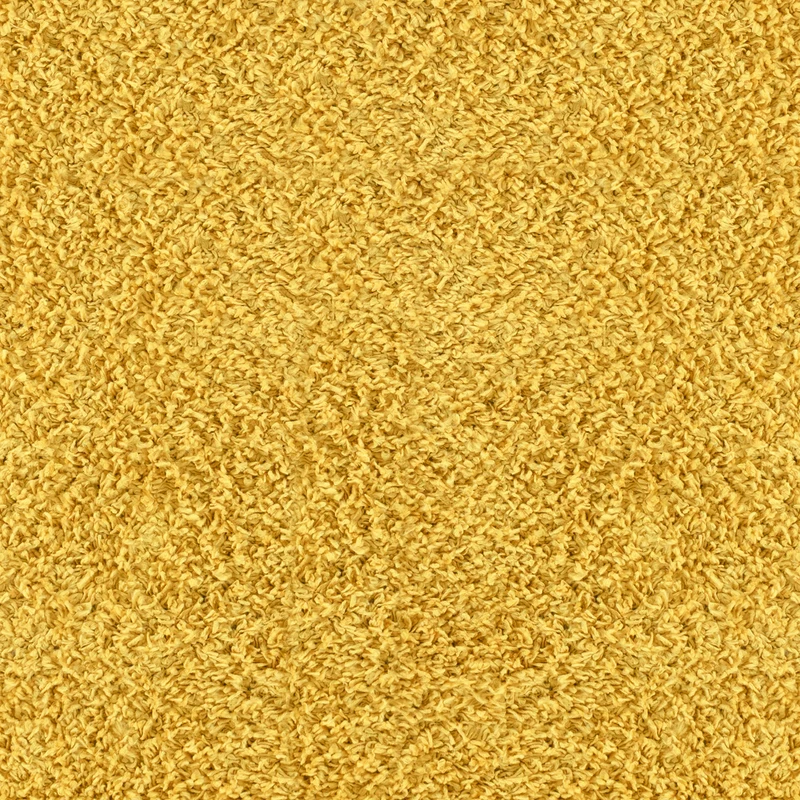 Tapis de Couloir Shaggy Moderne Jaune Boracay