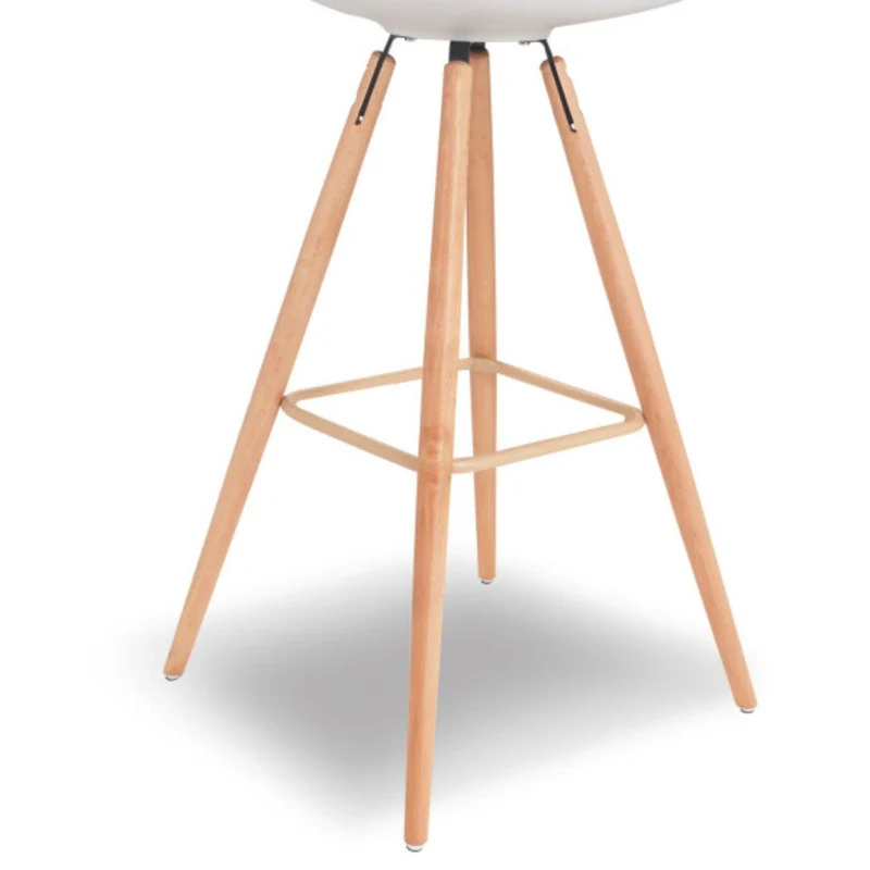 Lot de 2 tabourets Oslo Blanc