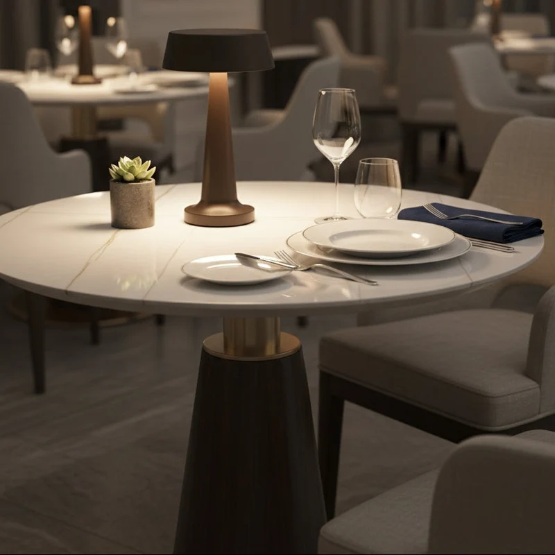 Plateau de table Matt Lauren White