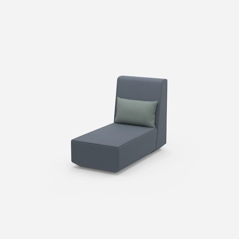 Recamiere für kleine Räume modular