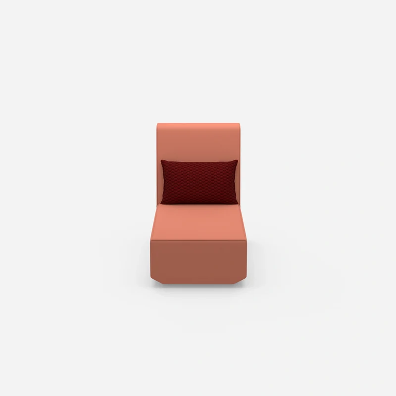 Recamiere für kleine Räume modular