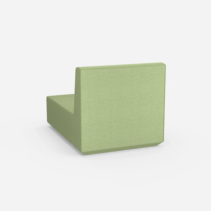 Grüne Recamiere 100 cm breit
