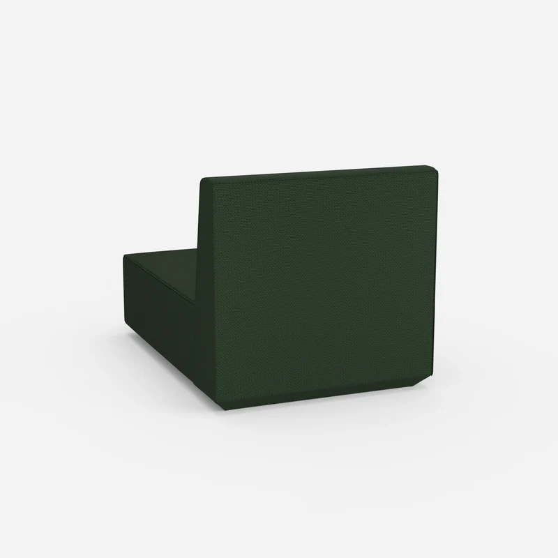 Grüne Recamiere 100 cm breit