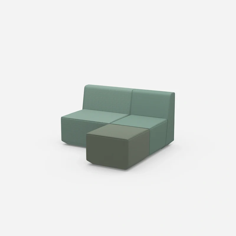 Modulare Eckcouch 140 cm breit