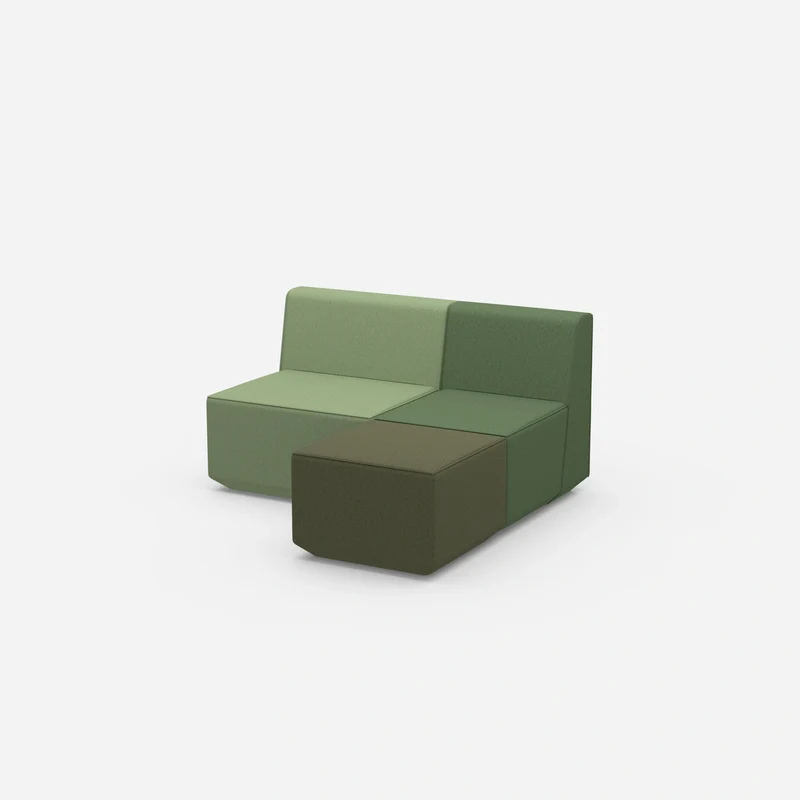 Modulare Eckcouch 140 cm breit