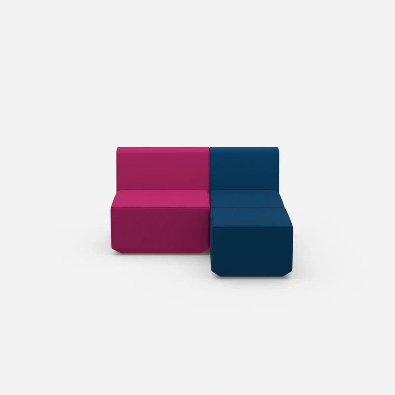 Modulare Eckcouch 140 cm breit