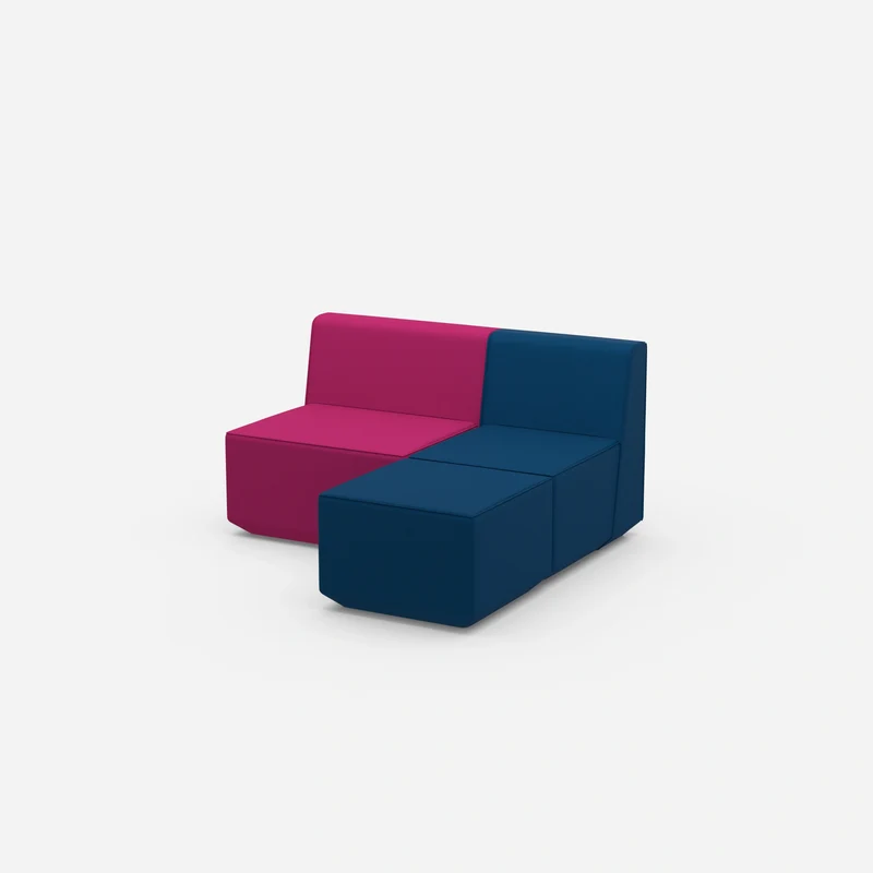 Modulare Eckcouch 140 cm breit