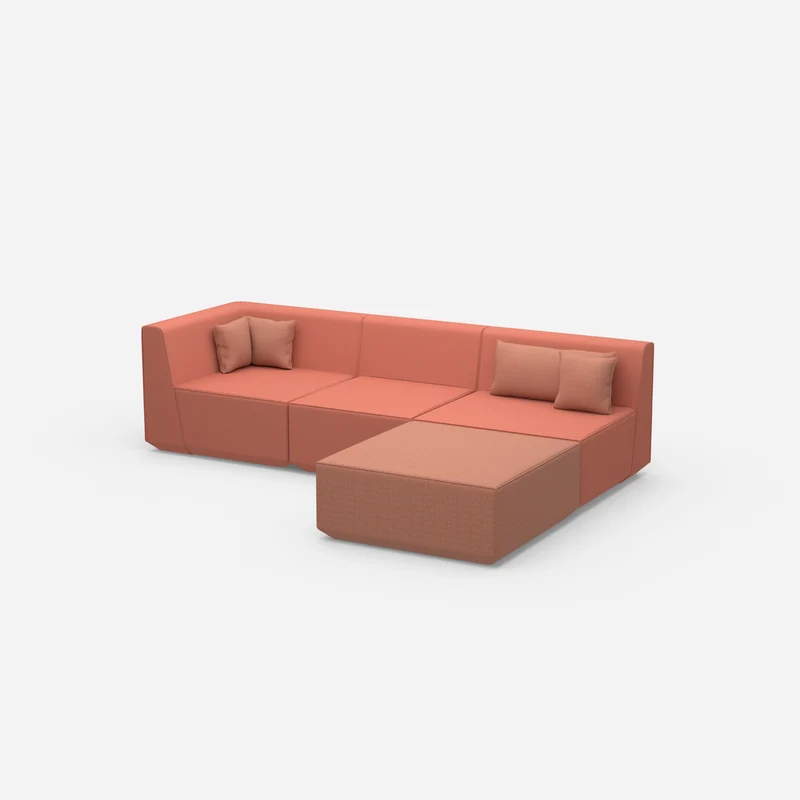 Hochwertiges modulares Ecksofa