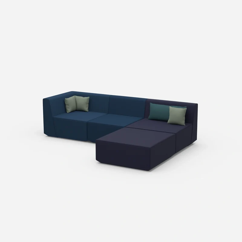 Hochwertiges modulares Ecksofa