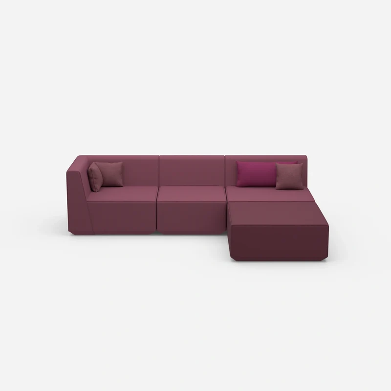Hochwertiges modulares Ecksofa
