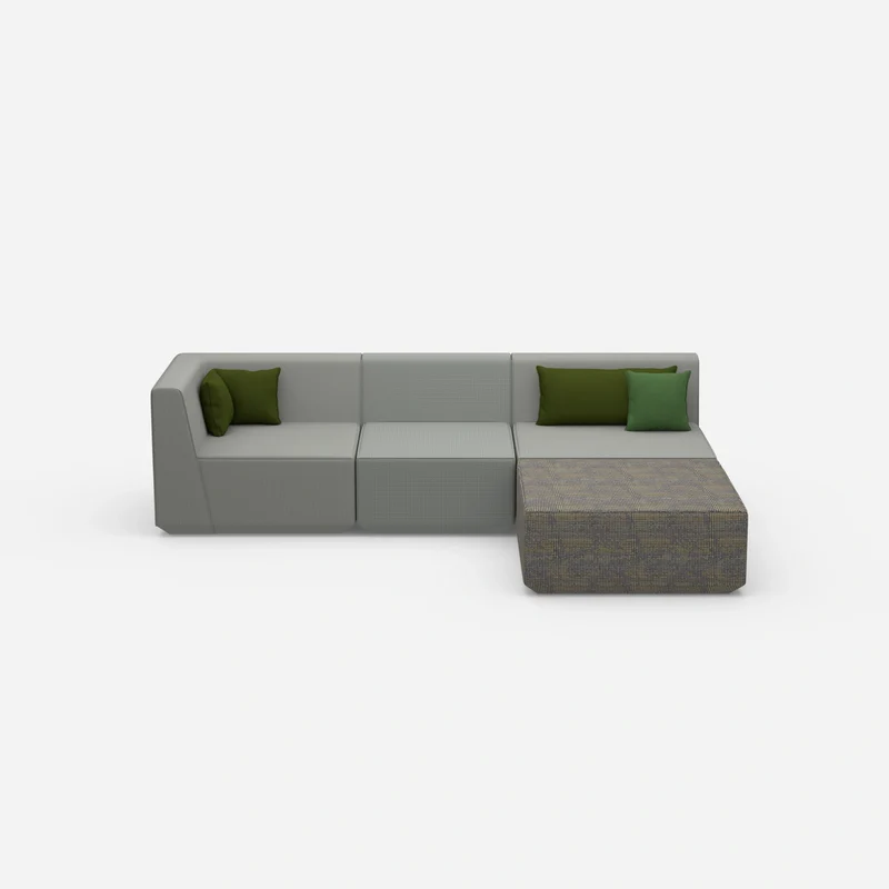 Hochwertiges modulares Ecksofa
