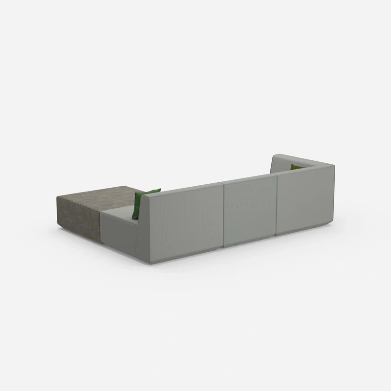 Hochwertiges modulares Ecksofa