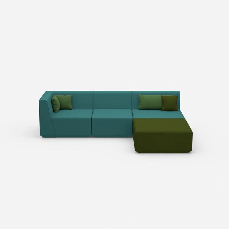 Hochwertiges modulares Ecksofa